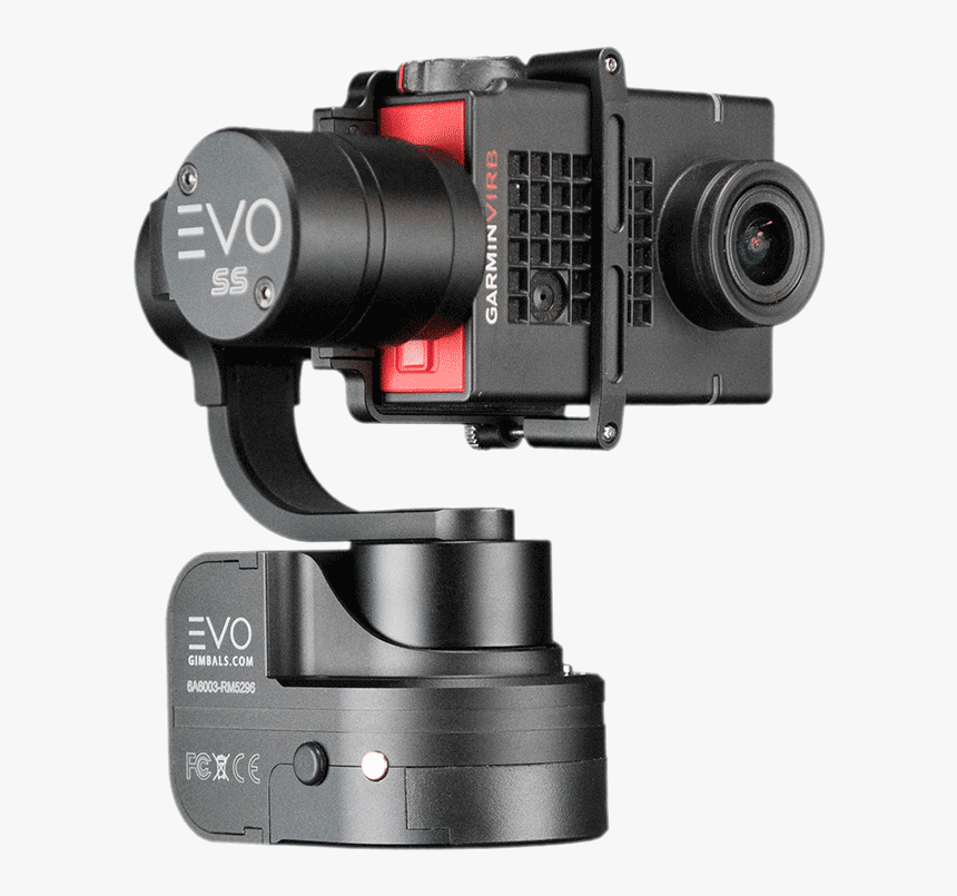 Evo Ss Wearable 3 Axis Gimbal Iwth Garmin Virb - Evo Gimbal, HD Png Download, Free Download