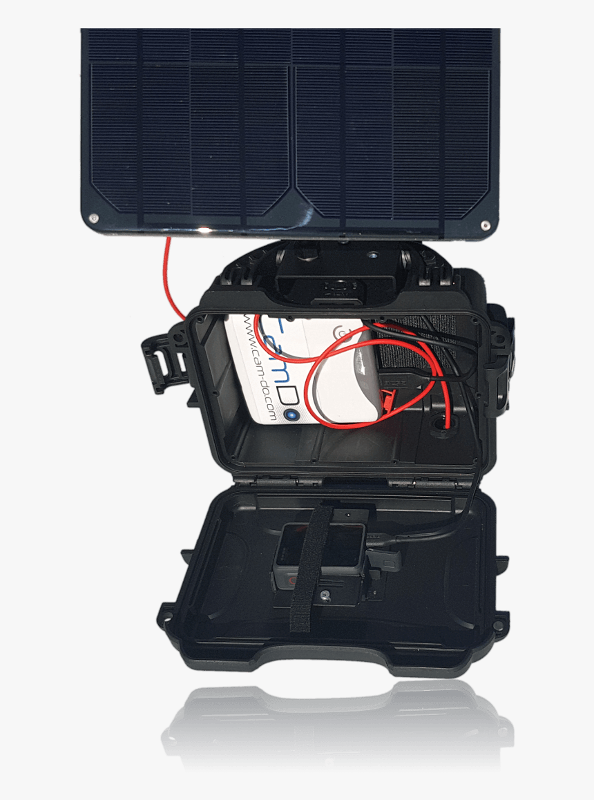 Camera Enclosure With Integrated Solar Panel, HD Png Download, Free Download