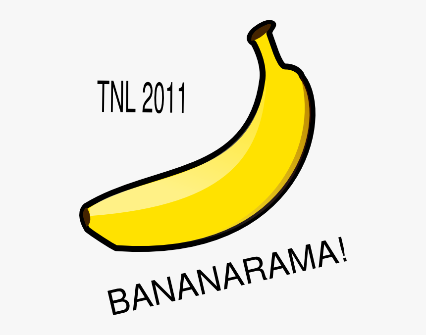 Clip Art At Clker - Banana Clip Art, HD Png Download, Free Download