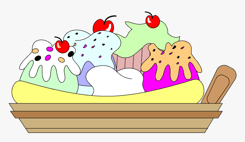 Banana Split Clipart , Png Download - Banana Split Clip Art, Transparent Png, Free Download