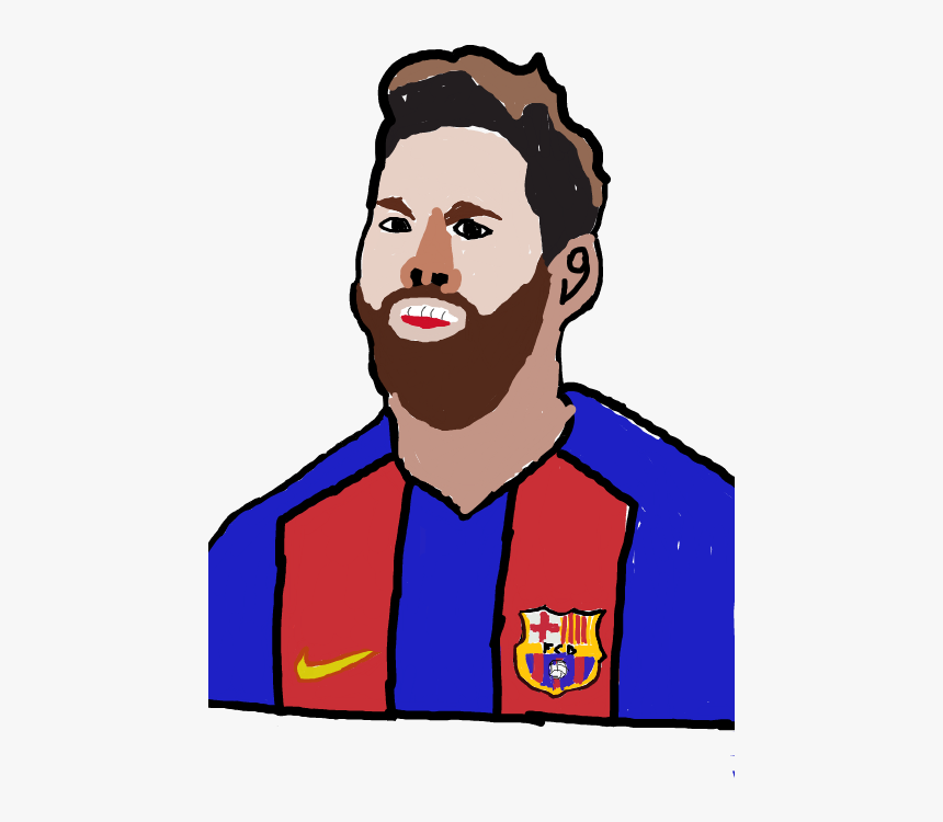 #lionel Messi - Cartoon, HD Png Download, Free Download