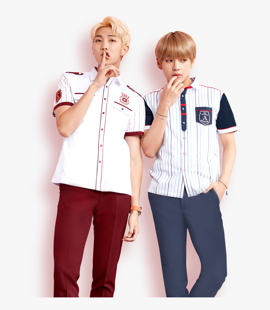 Bts On School Uniforms, HD Png Download, Free Download