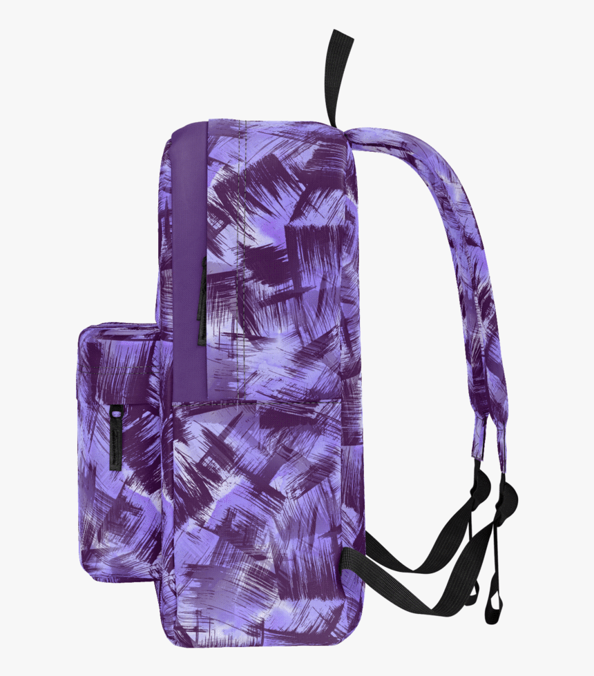 Purple Paint Strokes - Backpack, HD Png Download, Free Download