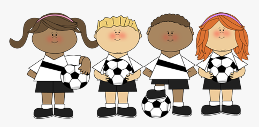 Clip Art Kids Soccer, HD Png Download, Free Download