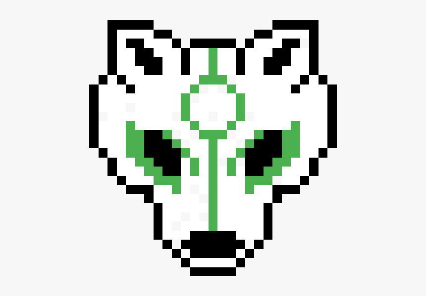 Wolf Pixel Art, HD Png Download, Free Download