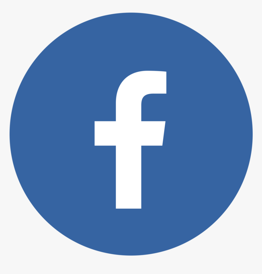 Facebook Logo Circle - Transparent Facebook Round Logo, HD Png Download, Free Download