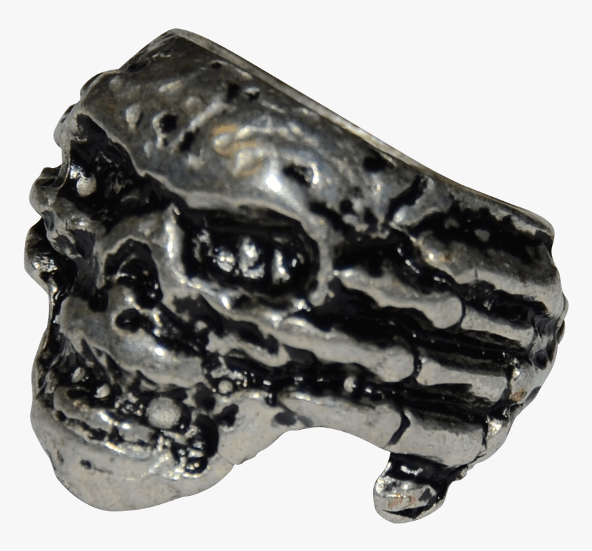 Skull In Hand Ring - Skull, HD Png Download, Free Download