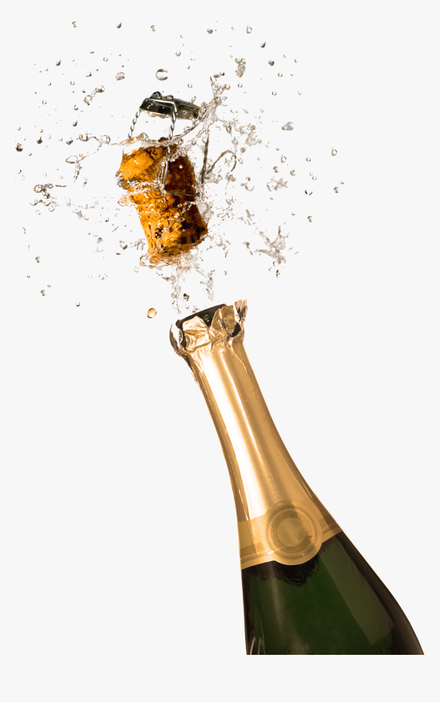 Transparent Champagne Popping Png - Champagne Bottle Popping Png, Png Download, Free Download