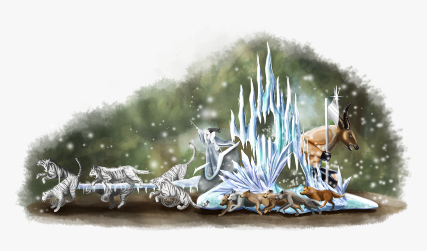 Ice Queen Parade Float, - Graffiti, HD Png Download, Free Download