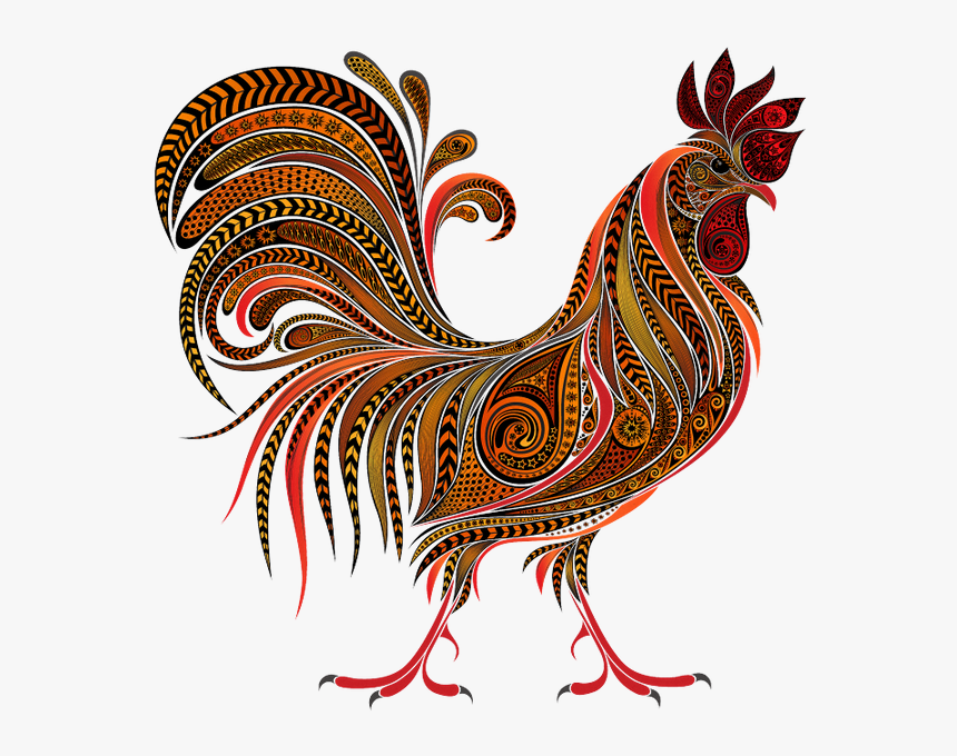 Птица, Петух, Год Огненного Петуха, Петух Png, Bird, - Rooster Chinese, Transparent Png, Free Download