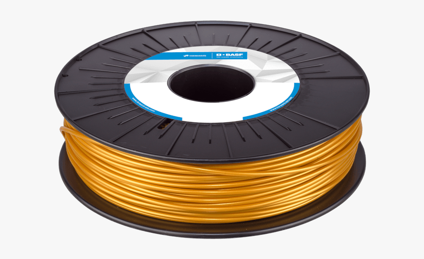 Gold Color Pla Filament - 3d Printing Filament, HD Png Download, Free Download