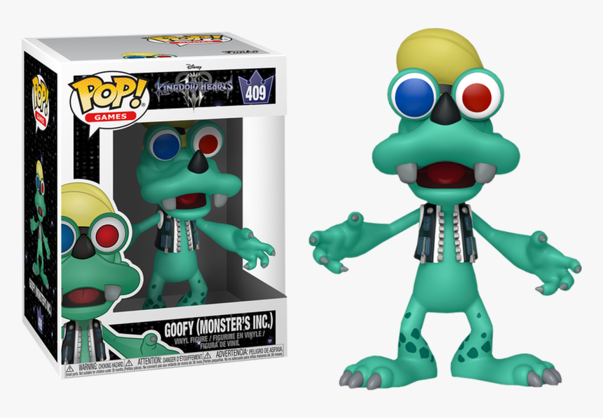 Kingdom Hearts Iii - Funko Pop Goofy Monsters Inc, HD Png Download, Free Download