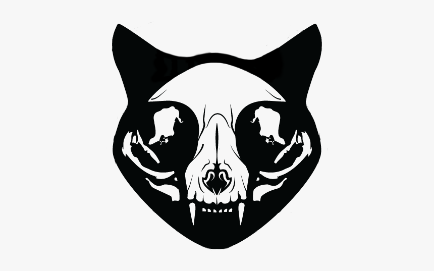 Metal Kitten Skull Only, HD Png Download, Free Download