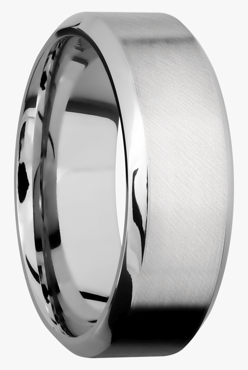 Cc8hb Finishangle Satinpolish Image0021 - Titanium Ring, HD Png Download, Free Download