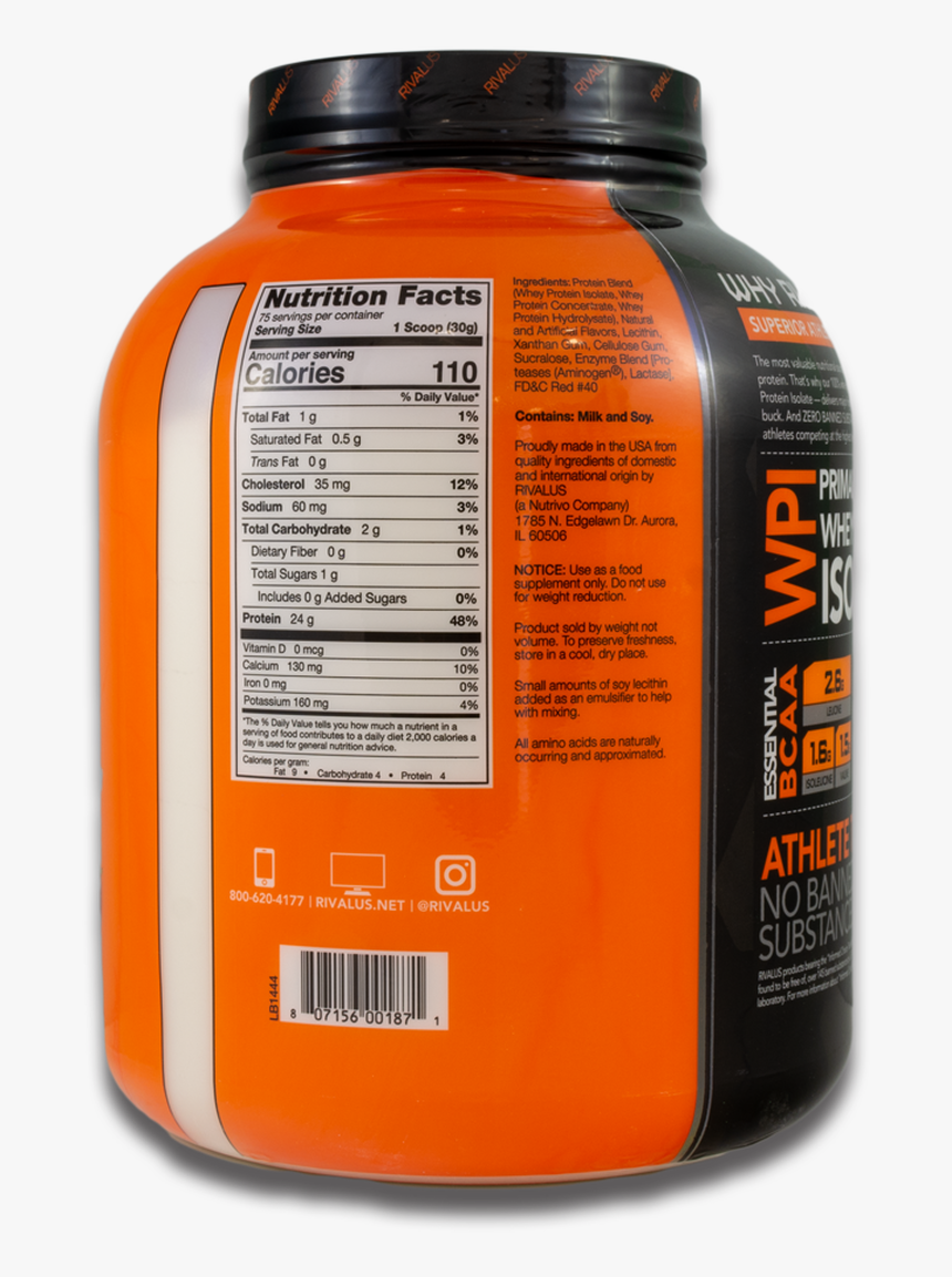 Rivalus Rival Whey, HD Png Download, Free Download