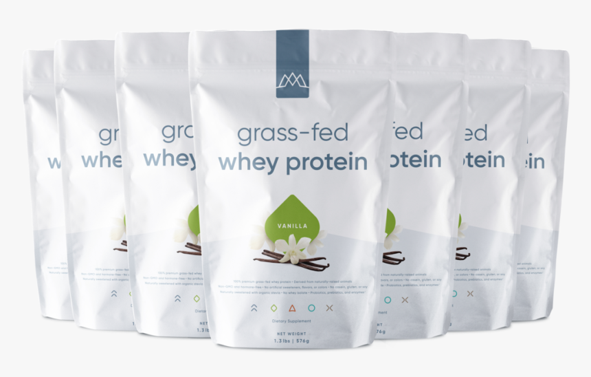 Grass-fed Whey Protein Vanilla Case Of 12, HD Png Download, Free Download