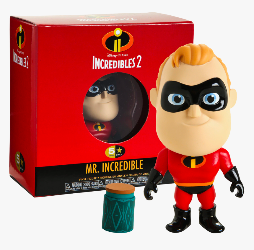 Incredible 5 Star 4” Vinyl Figure By Funko - Funko 5 Star Incredibles 2 Mr Incredible, HD Png Download, Free Download