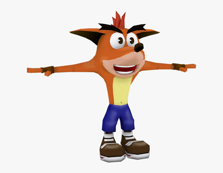 Crash Bandicoot Clipart Crash Tag Team Racing - Baby Crash Tag Team Racing, HD Png Download, Free Download