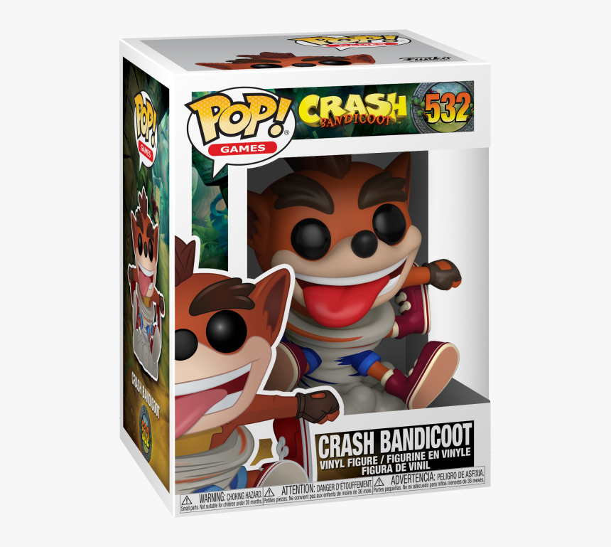 Funko Pop Crash Bandicoot, HD Png Download, Free Download