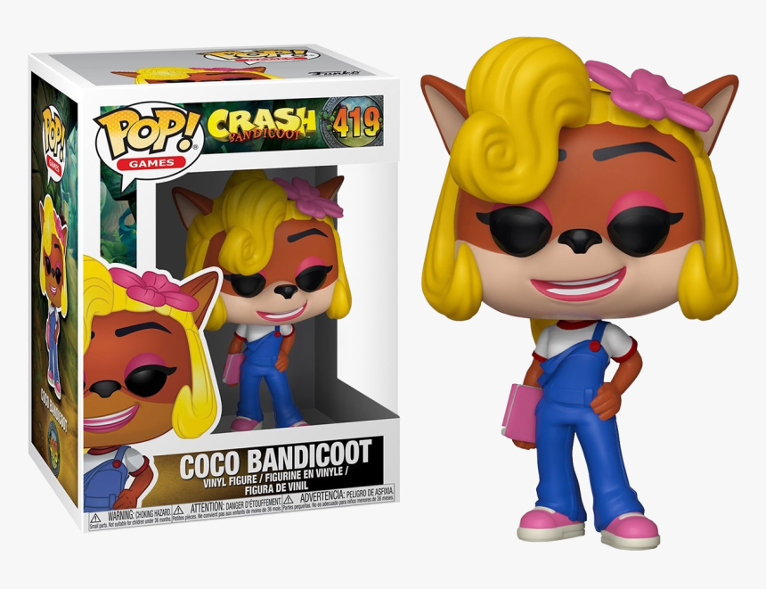 Vinyle Games: Crash Bandicoot Funko Pop Crash Crash Figurine en Vinyle Games: Crash Bandicoot Funko Pop 