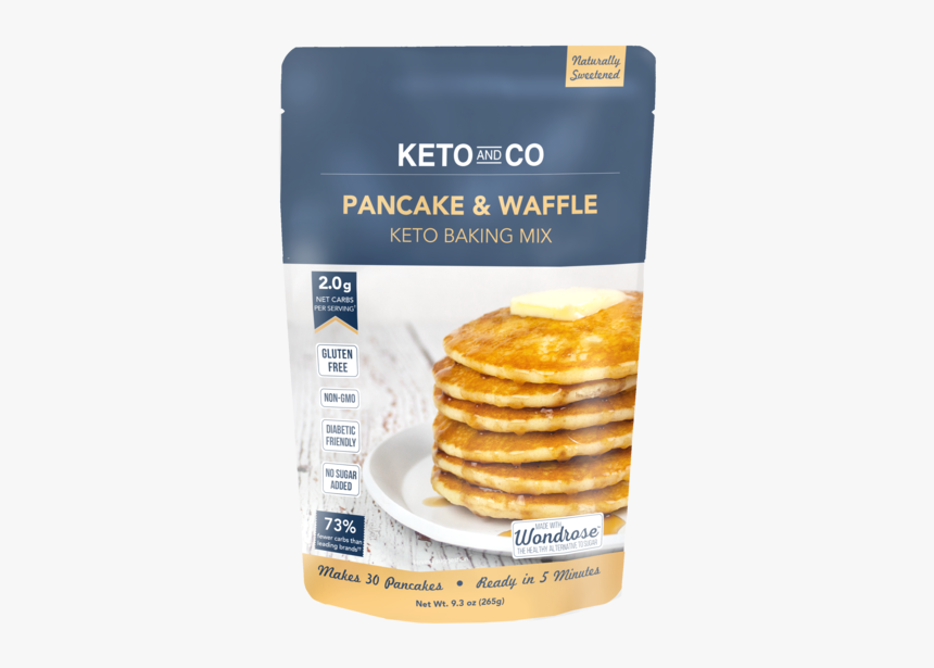 Pancake & Waffle Keto Baking Mix - Keto Fudge Brownie Mix, HD Png Download, Free Download