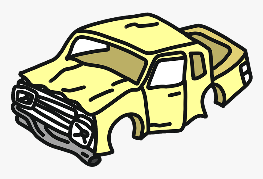 Broken Down Car, HD Png Download, Free Download