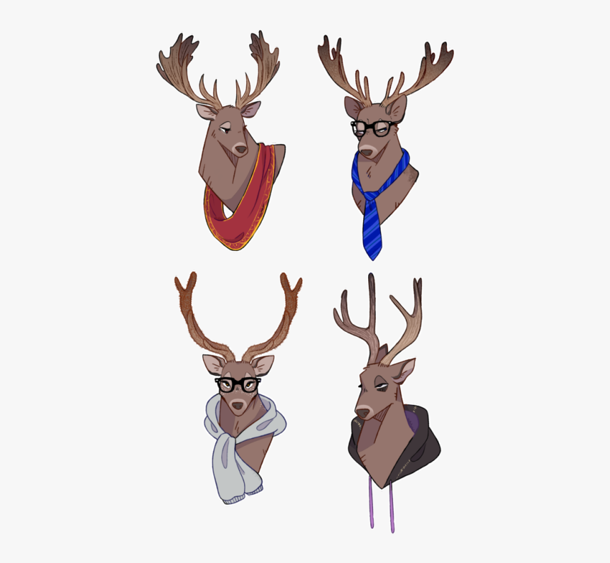 Elk Clipart Muscular - Sander Sides As A Animal, HD Png Download, Free Download