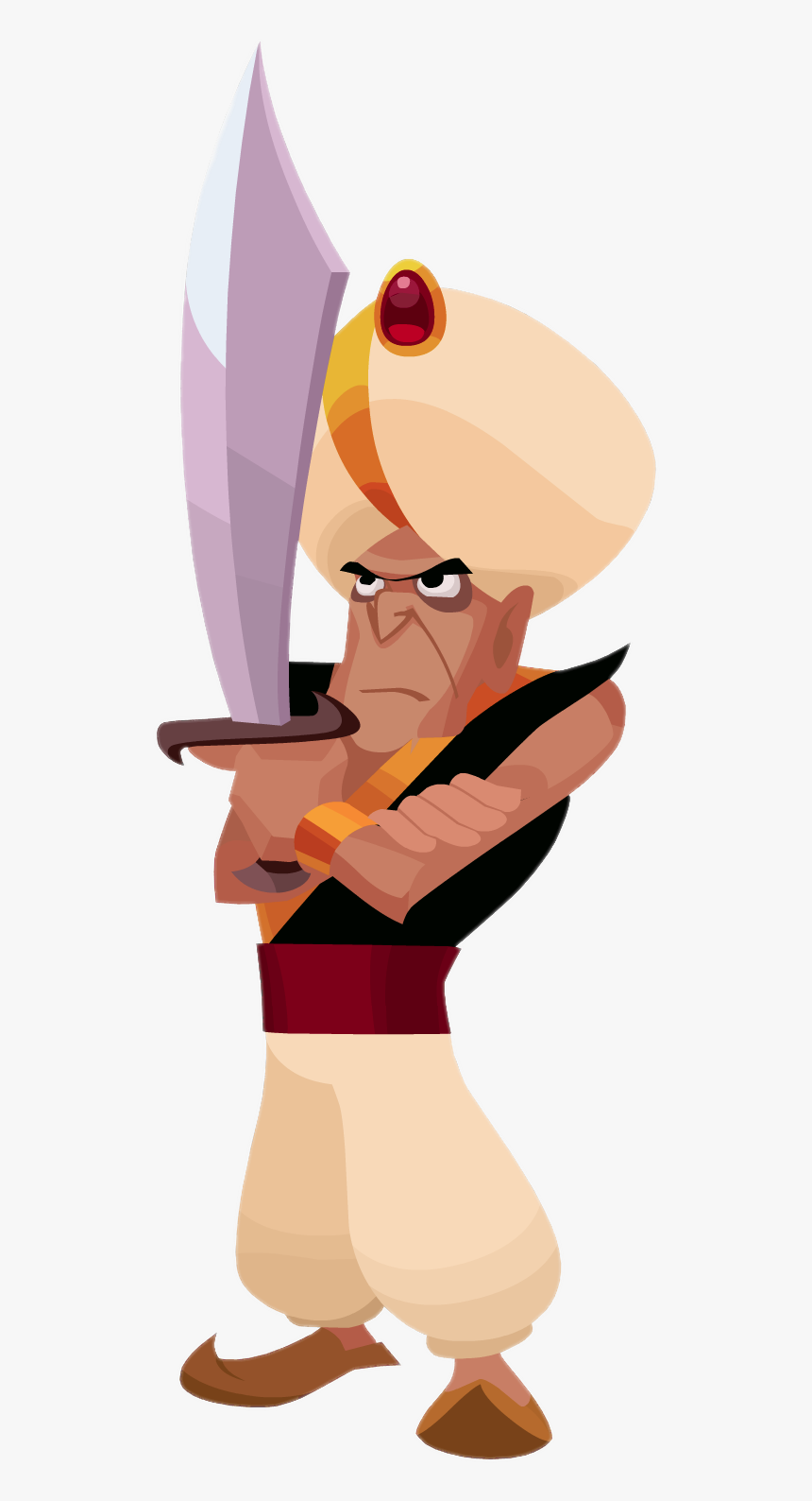 Small Palace Guard - Aladdin Guards, HD Png Download, Free Download