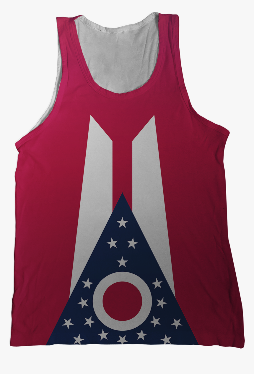 Ohio State Flag Tank Top - Ohio State Flag, HD Png Download, Free Download