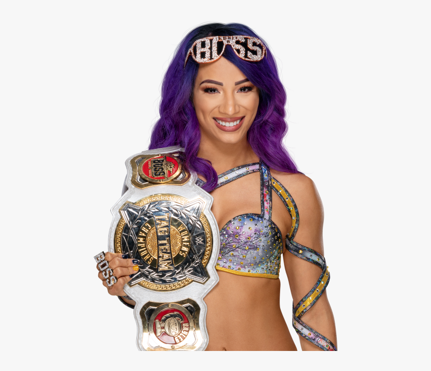 Sasha Banks Raw Women's Championship Png, Transparent Png, Free Download