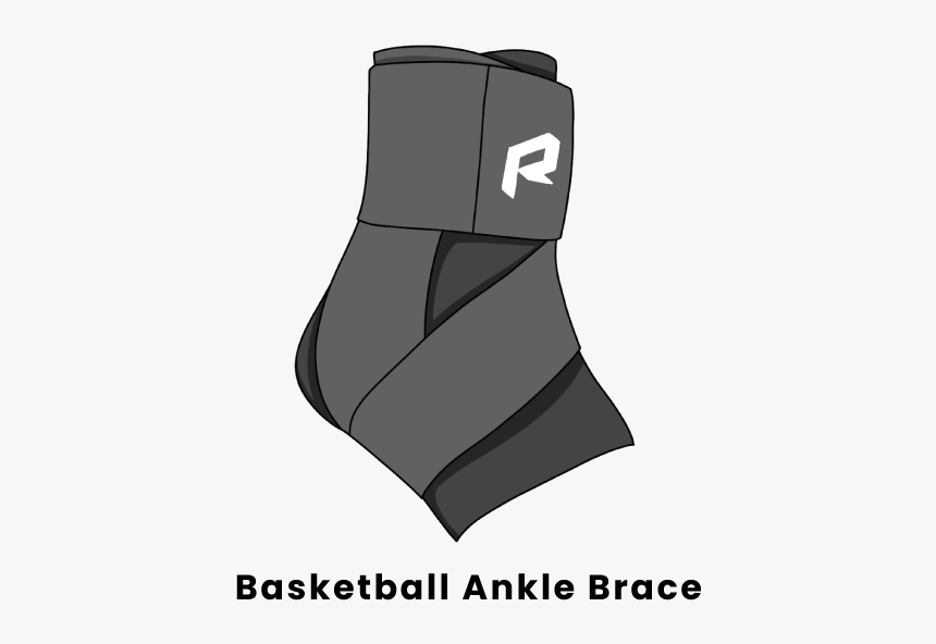 Ankle Braces For Volleyball Drawing, HD Png Download, Free Download