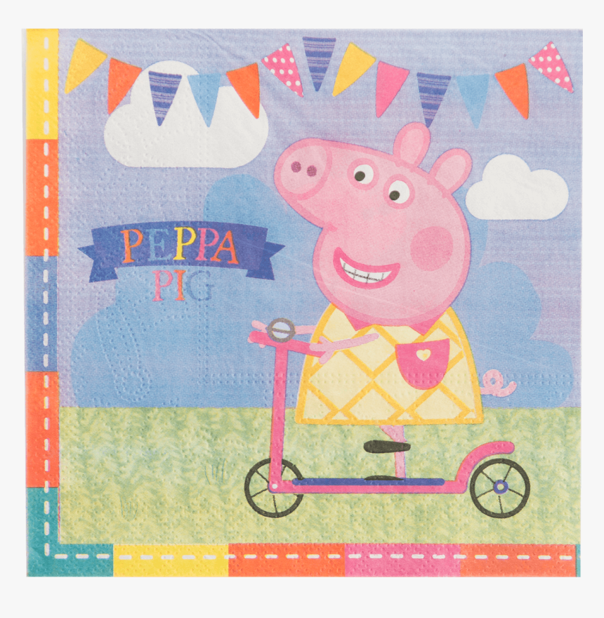 Peppa Pig Napkins, HD Png Download, Free Download
