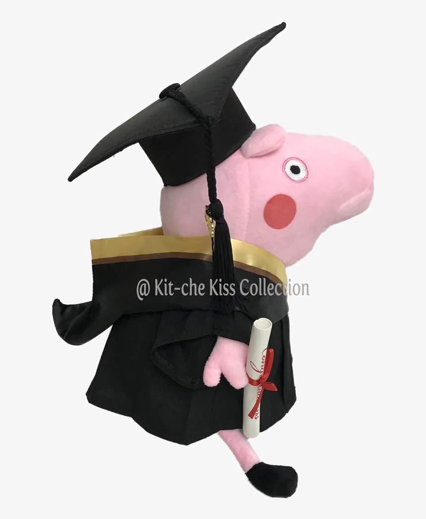 Peppa Pig George Polyu / Peppa Pig George 理大畢業公仔 - Academic Dress, HD Png Download, Free Download