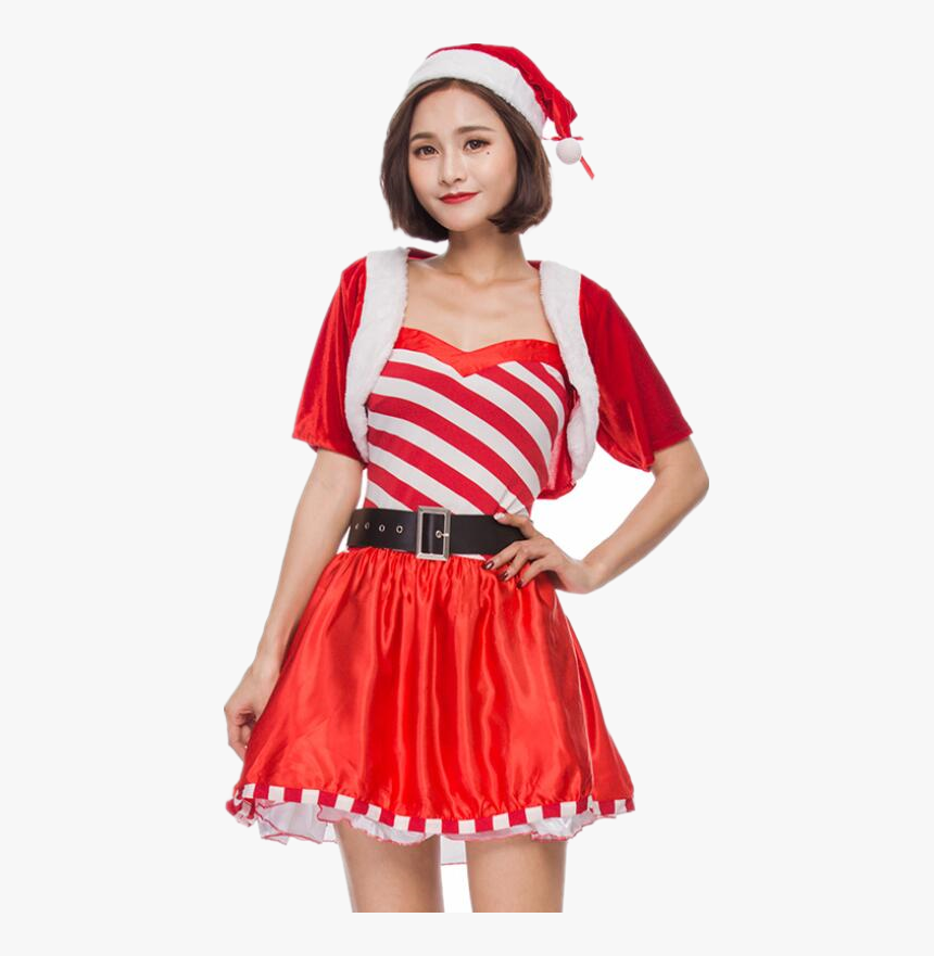 Candy Cane Elf Costume, HD Png Download, Free Download