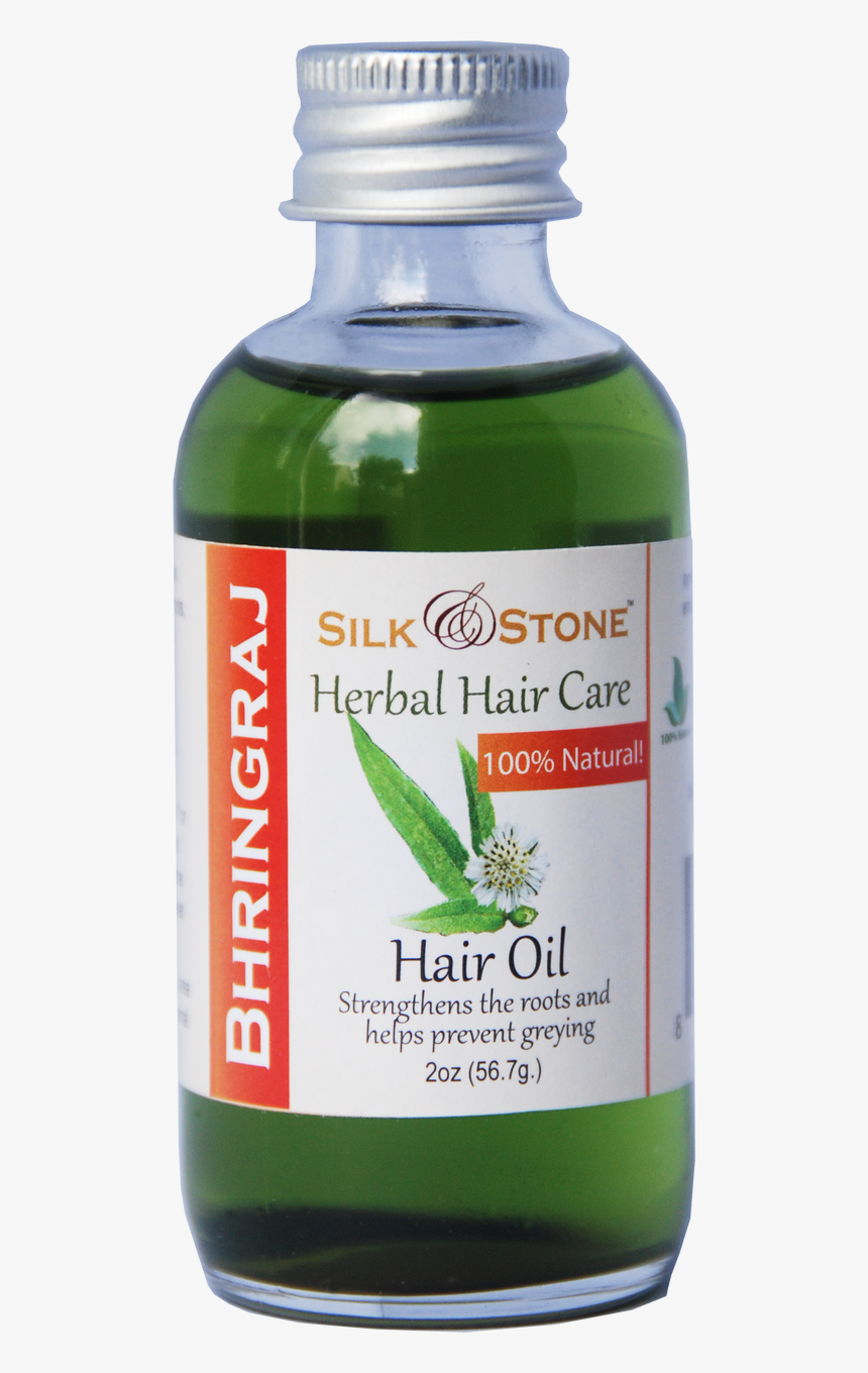 Silk & Stone 100% Natural Bhringraj Hair Oil - Bhringraj Eclipta Alba Hair, HD Png Download, Free Download