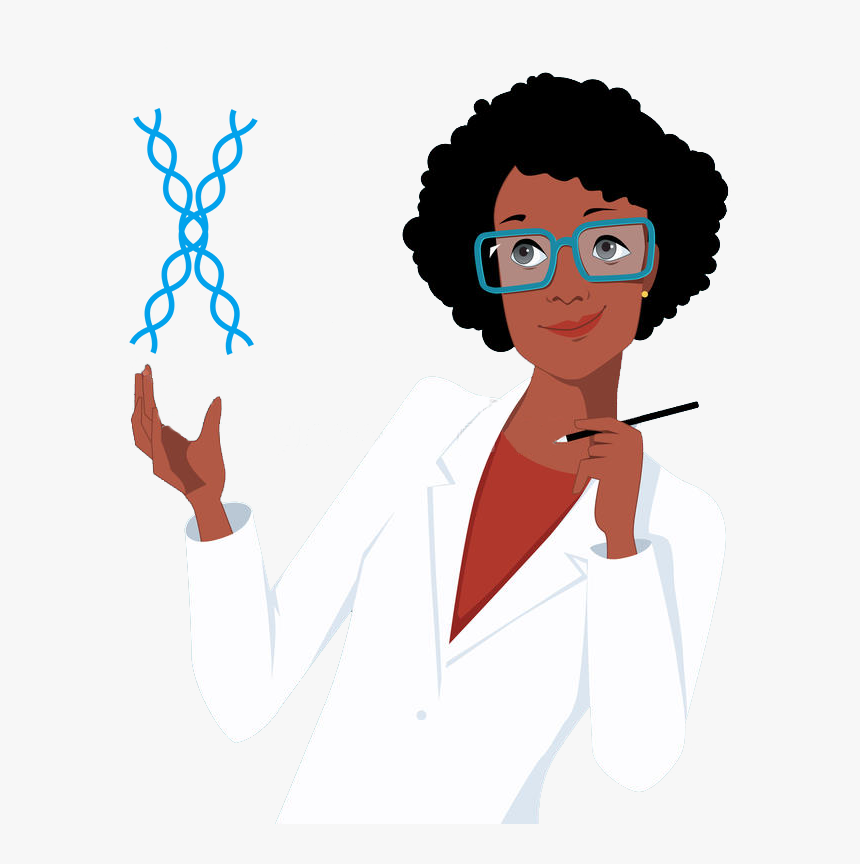 Black Female Scientists Clipart, HD Png Download, Free Download