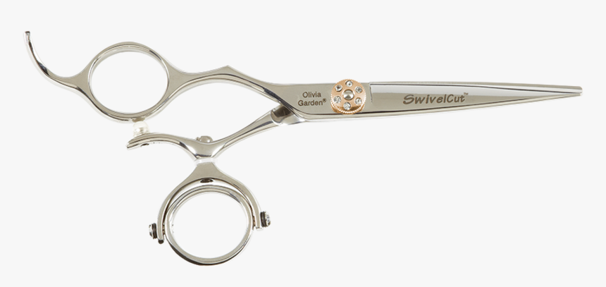 Olivia Garden Swivel Cut Left Handed - Olivia Garden Swivel Cut Left Handed Scissors, HD Png Download, Free Download