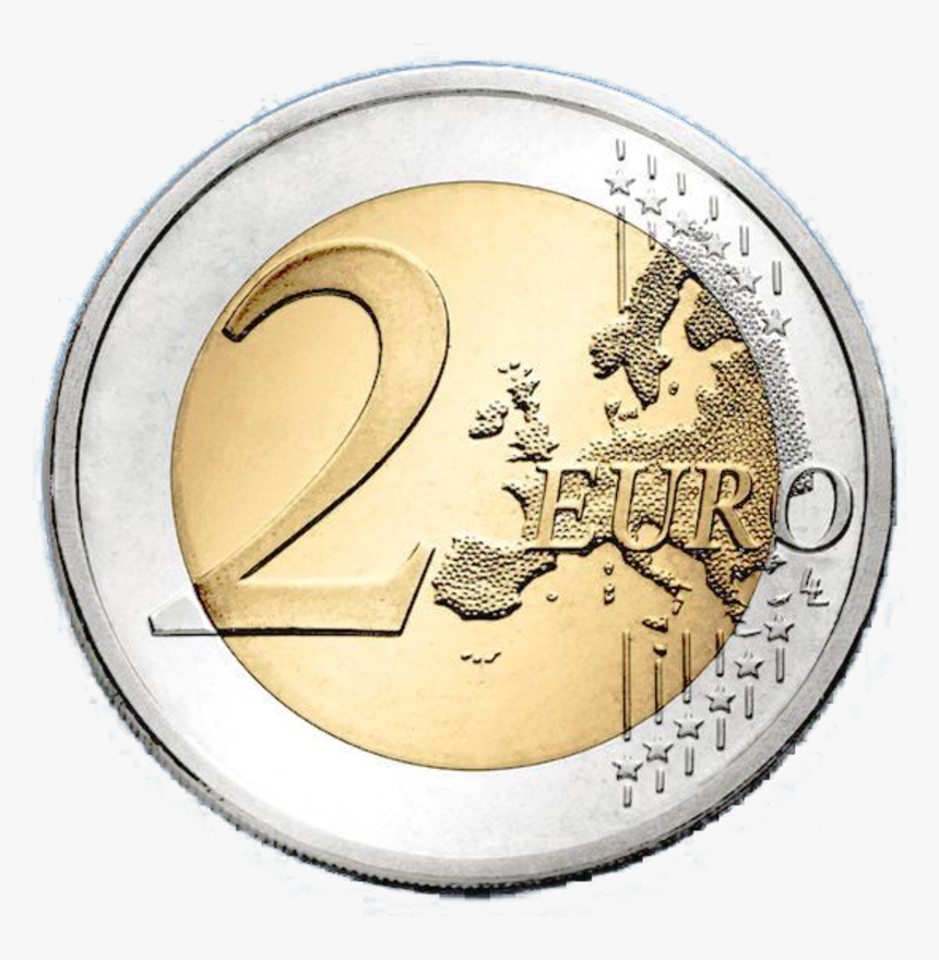 Moneda De 2 Euros, HD Png Download, Free Download