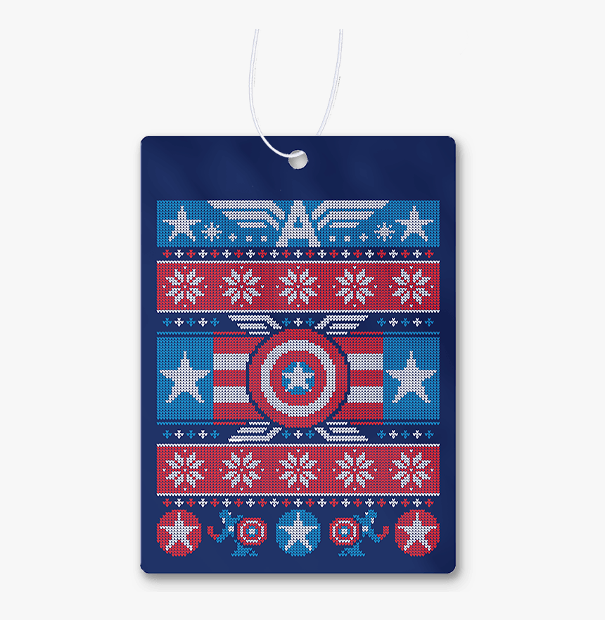 Winter Soldier Air Freshener - Captain America Ugly Christmas Sweater T Shirt, HD Png Download, Free Download