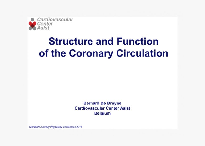 Structure And Function Of The Coronary Circulation - Fpt Information System, HD Png Download, Free Download