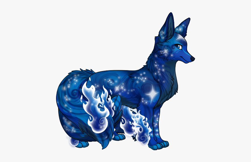 Anime Cute Galaxy Wolf, HD Png Download, Free Download