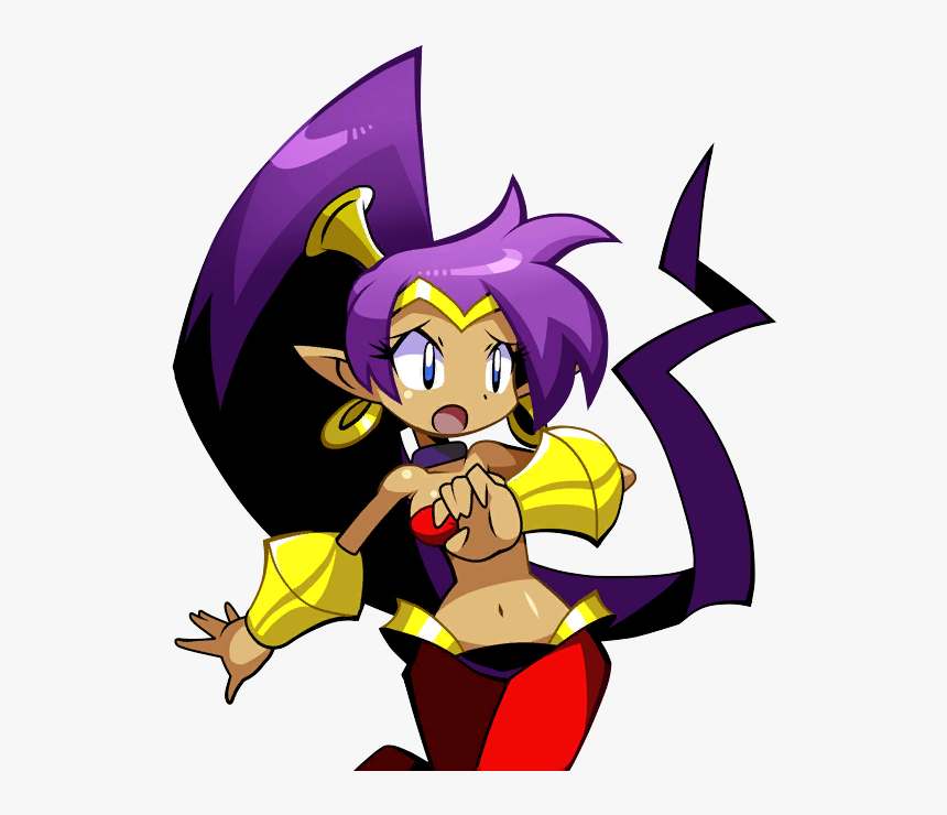 Fx Cine Shantae Pose - Shantae Half Genie Hero First Achievement, HD Png Download, Free Download