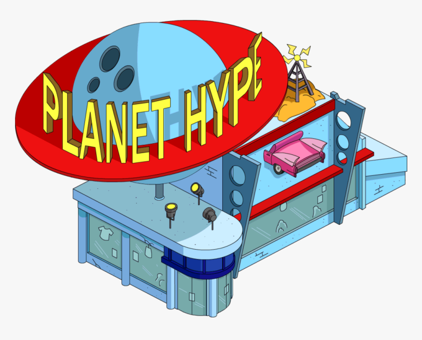 Tapped Out Planet Hype Clipart , Png Download - Simpsons Planet Hype, Transparent Png, Free Download