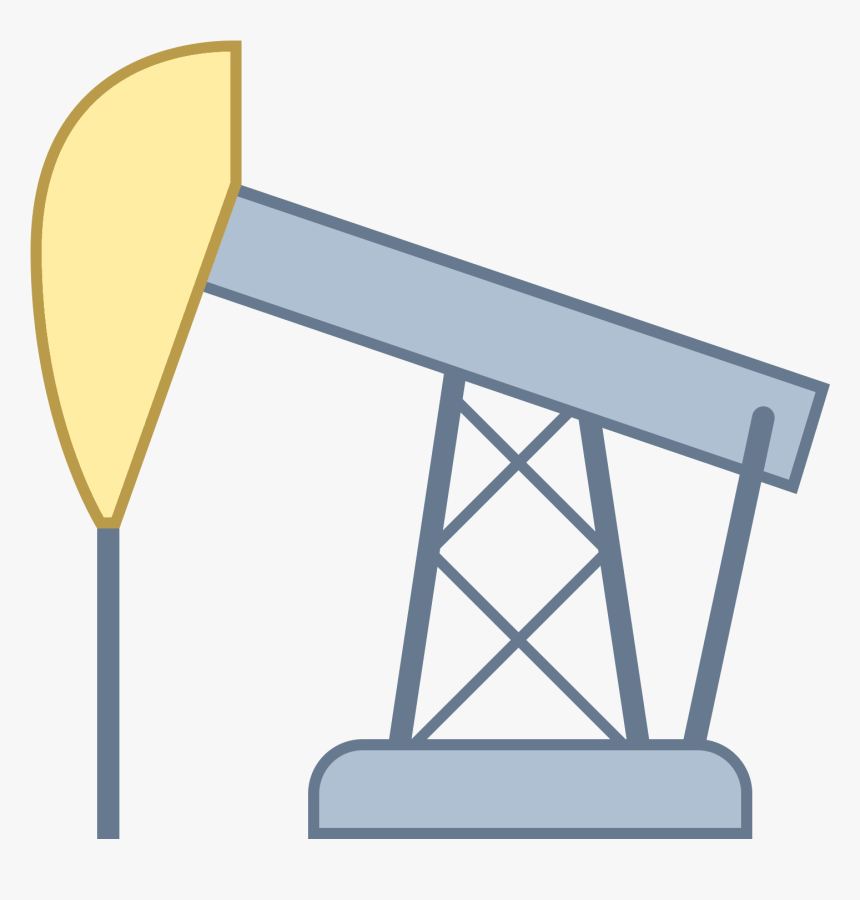 This Is An Oil Pump Jack Clipart , Png Download - Oil Pumps Cartoon, Transparent Png, Free Download