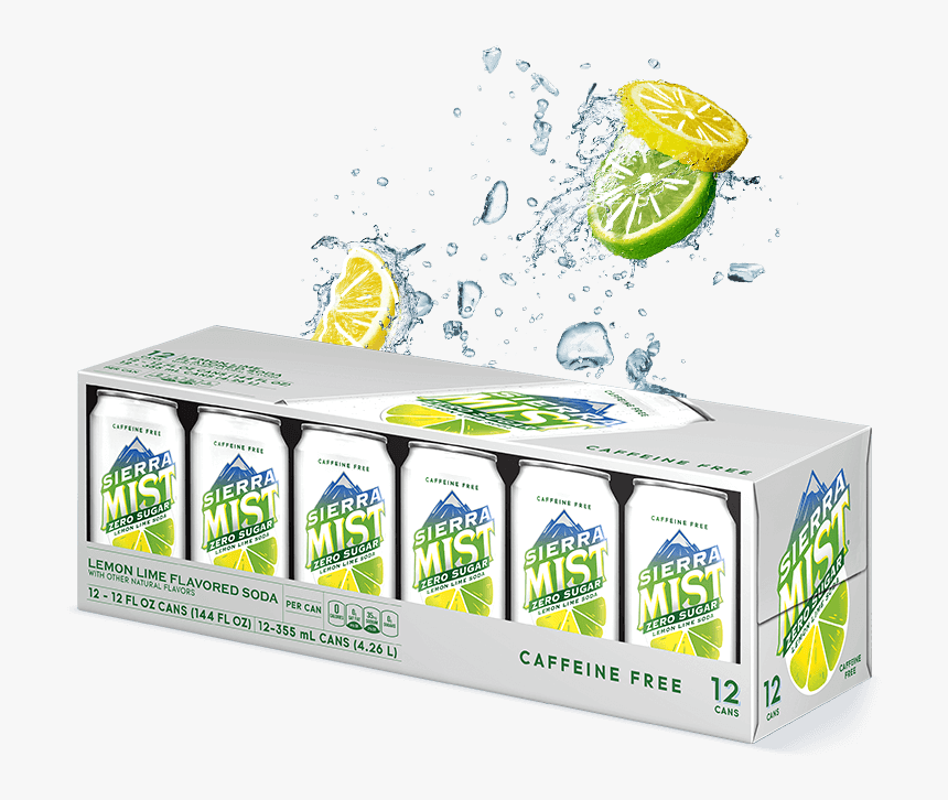 Sierra Mist Zero - Lemon, HD Png Download, Free Download