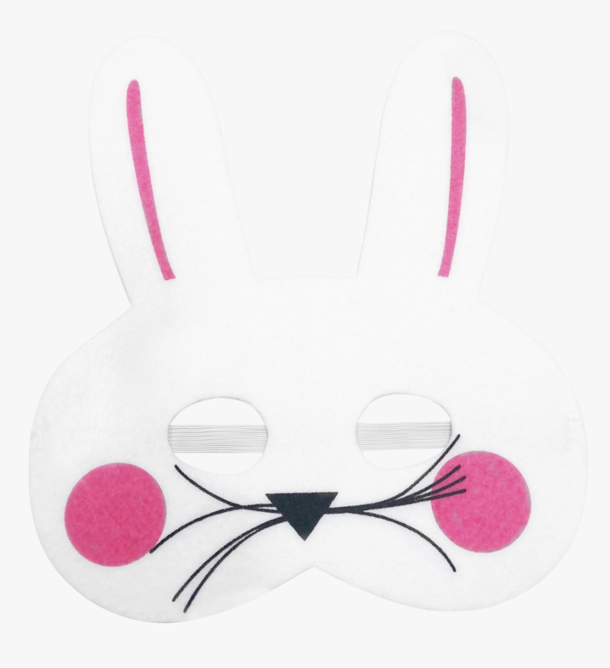 Child Bunny Face Mask - Rabbit, HD Png Download, Free Download