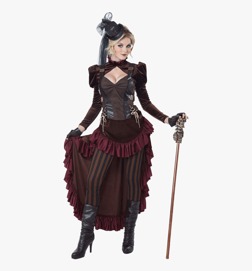 Womens Victorian Steampunk Costume - Victorian Steampunk, HD Png Download, Free Download