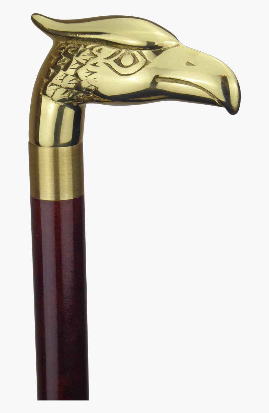 Drinking Cane, Travel Stick Eagle, Animal Head Bird, - Walking Stick, HD Png Download, Free Download
