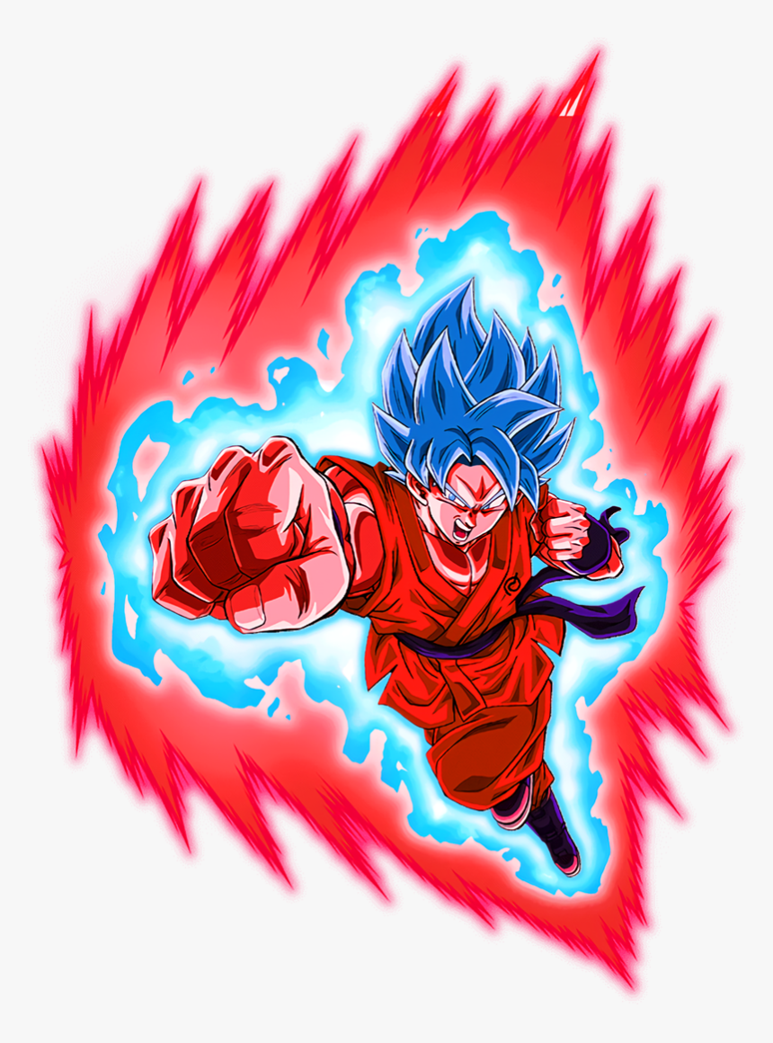 #dokkanbattle [next-level Strike] Super Saiyan God - Goku Ssgss Kaioken, HD Png Download, Free Download