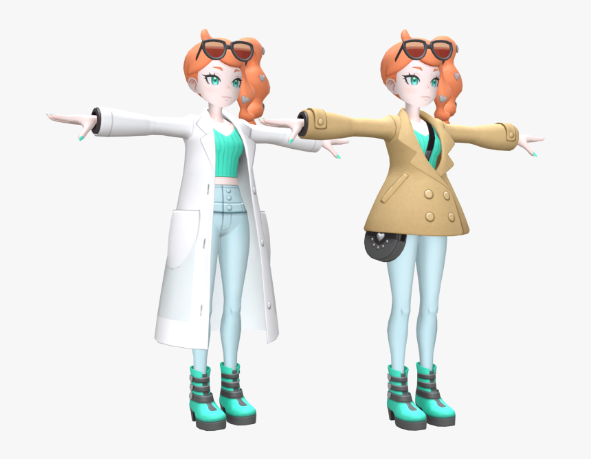 Download Zip Archive - Pokemon Sword And Shield Sonia, HD Png Download, Free Download